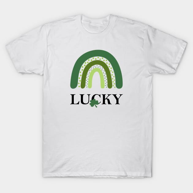 Lucky Rainbow St. Patrick's day T-Shirt by Dexter Lifestyle